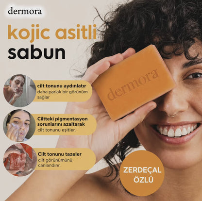 Leke ve Kırışıklık Karşıtı Kojic Asit Sabunu